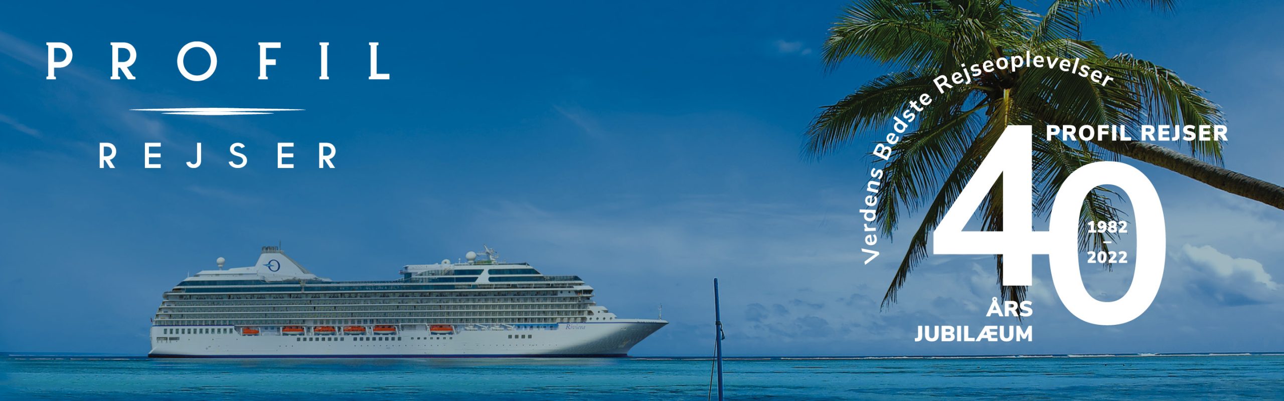 40 års-tilbud på krydstogt med Oceania Cruises